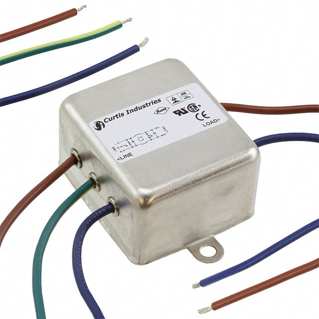 F1250BB06 LINE FILTER 250VAC 6A CHASS MNT