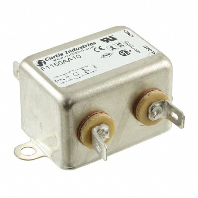F1150AA10 LINE FILTER 250VAC 10A CHASS MNT