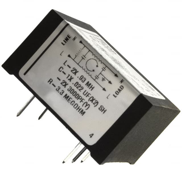 6609064-3 LINE FILTER 250VAC 6A TH