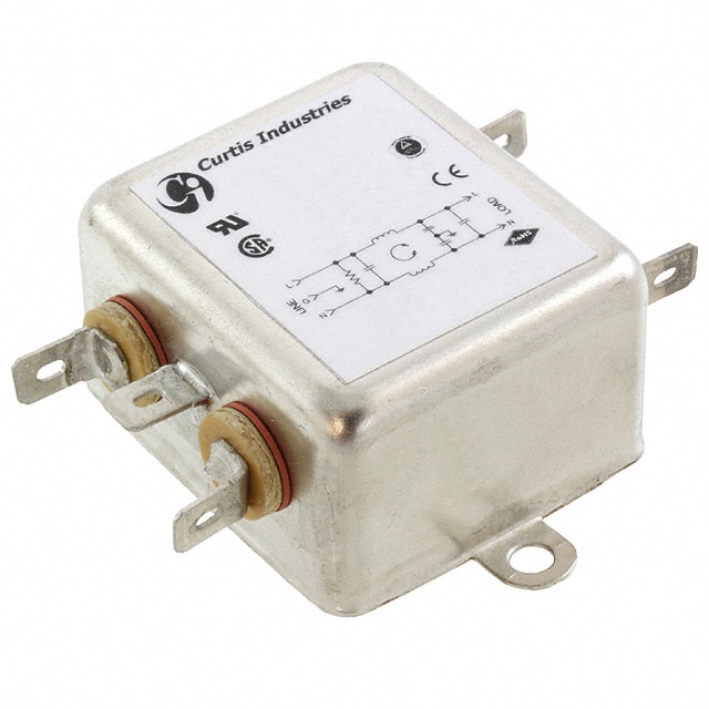 F1200AA03 LINE FILTER 250VAC 3A CHASS MNT