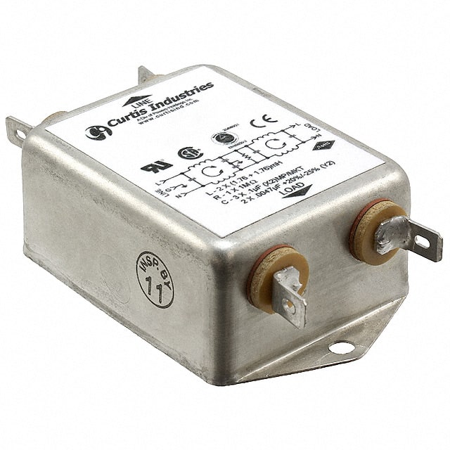 F1300AA03 LINE FILTER 250VAC 3A CHASS MNT