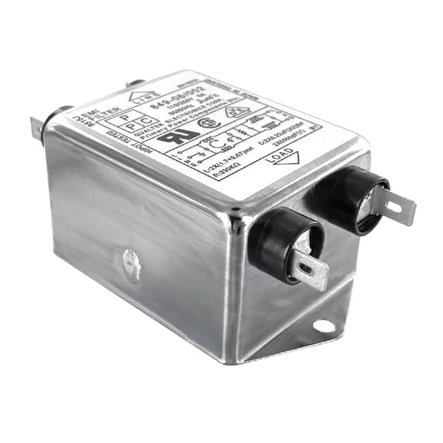 849-06/002 LINE FILTER 115/250VAC 6A CHAS