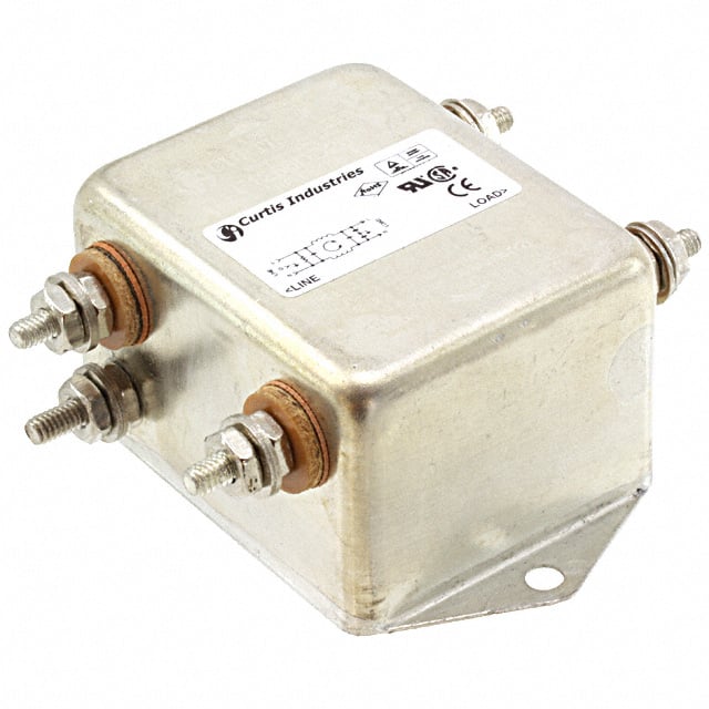 F1250DD20 LINE FILTER 250VAC 20A CHASS MNT