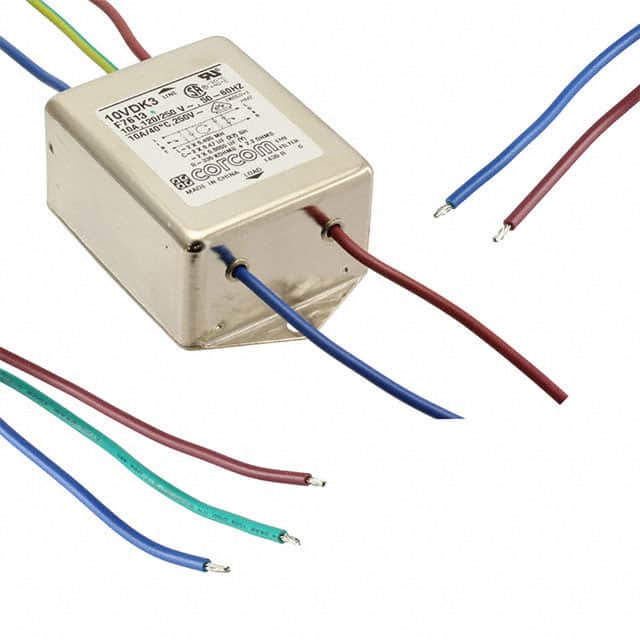 6609034-8 LINE FILTER 250VAC 10A CHASS MNT