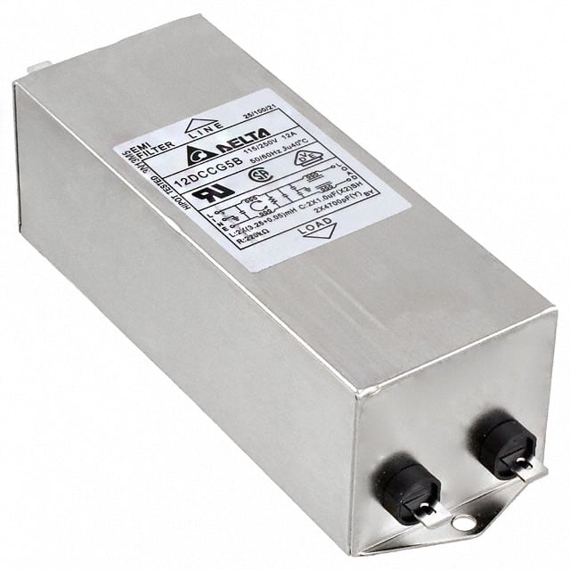 12DCCG5B LINE FILTER 115/250VAC 12A CHASS