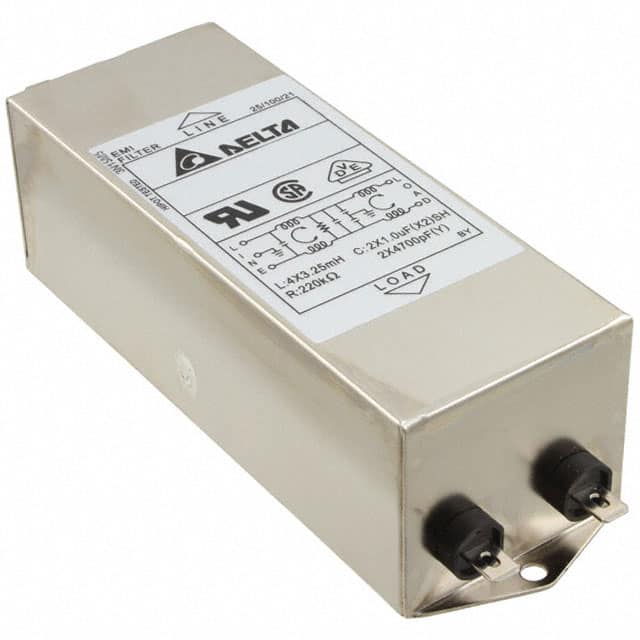 12DPCG5B LINE FILTER 115/250VAC 12A CHASS