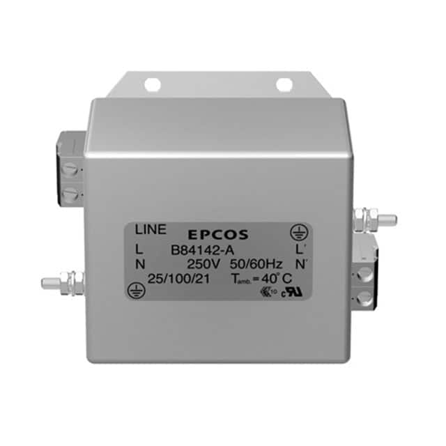 B84142A0030R000 LINE FILTER 250V 30A CHASSIS MNT