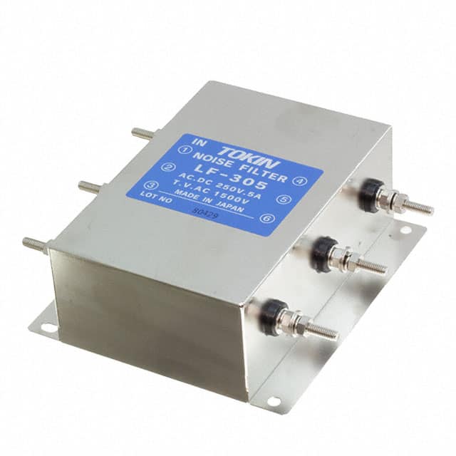 LF-305 POWER LINE FILTER, RFI FILTER, E