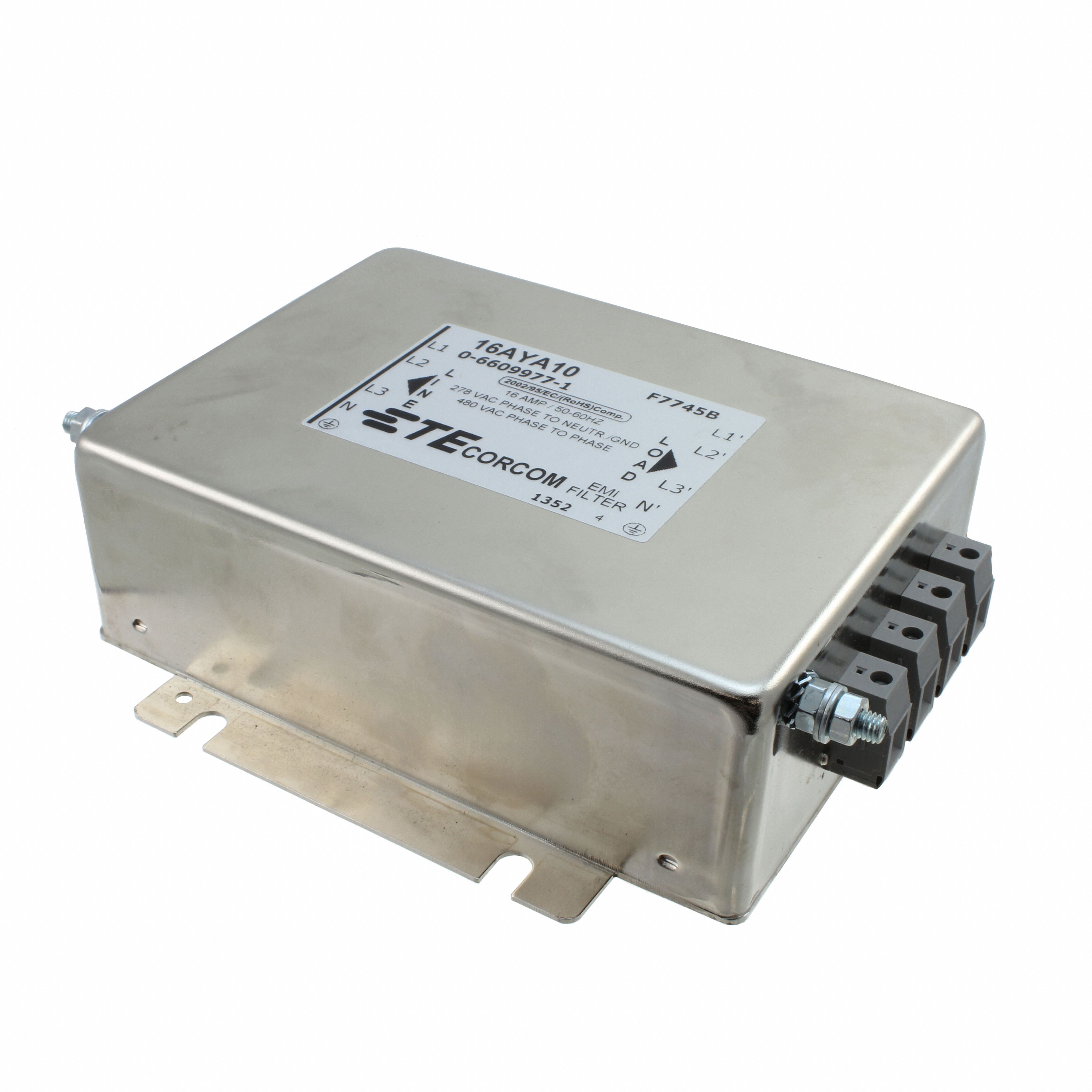 16AYA10 LINE FILTER 16A CHASSIS MOUNT