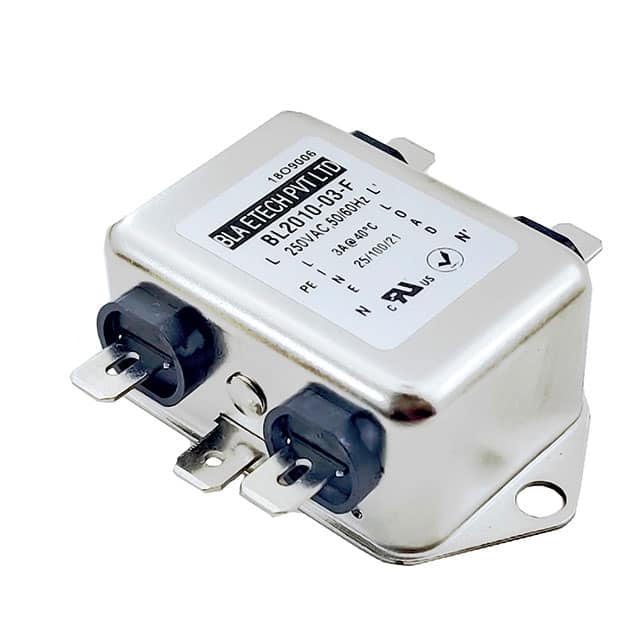 BL2010-3-F SINGLE PHASE EMC/EMI LINE FILTER