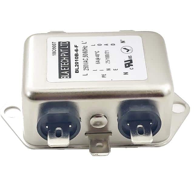BL2010B-6-F SINGLE PHASE EMC/EMI LINE FILTER