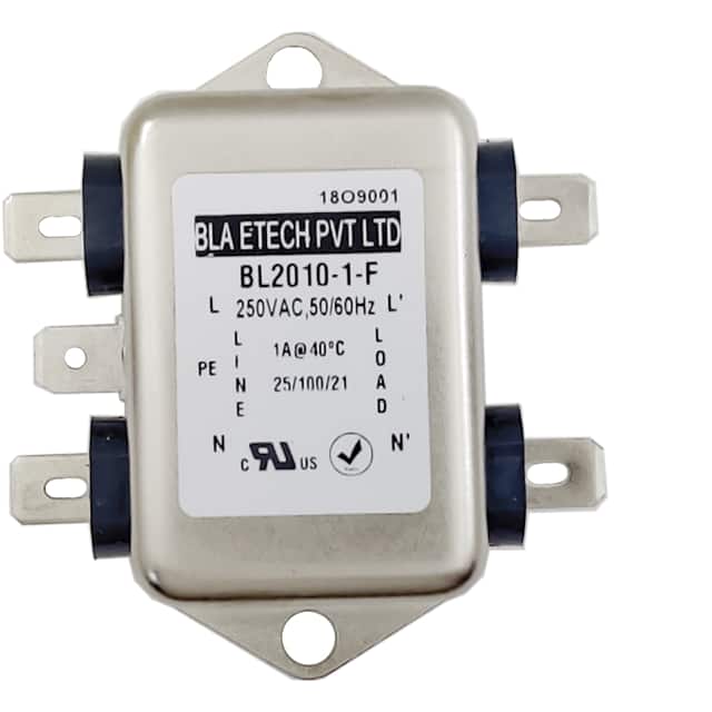 BL2010-1-F SINGLE PHASE EMC/EMI LINE FILTER