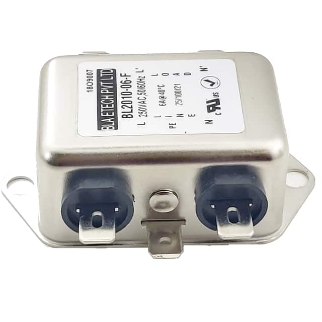 BL2010-6-F SINGLE PHASE EMC/EMI LINE FILTER
