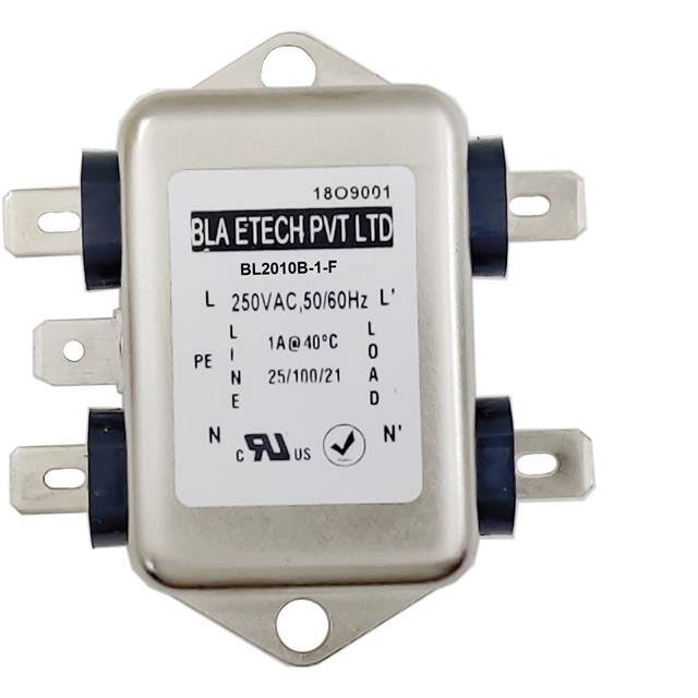 BL2010B-1-F SINGLE PHASE EMC/EMI LINE FILTER