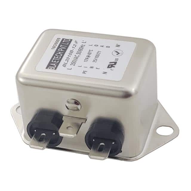BL2010B-12-F SINGLE PHASE EMC/EMI LINE FILTER