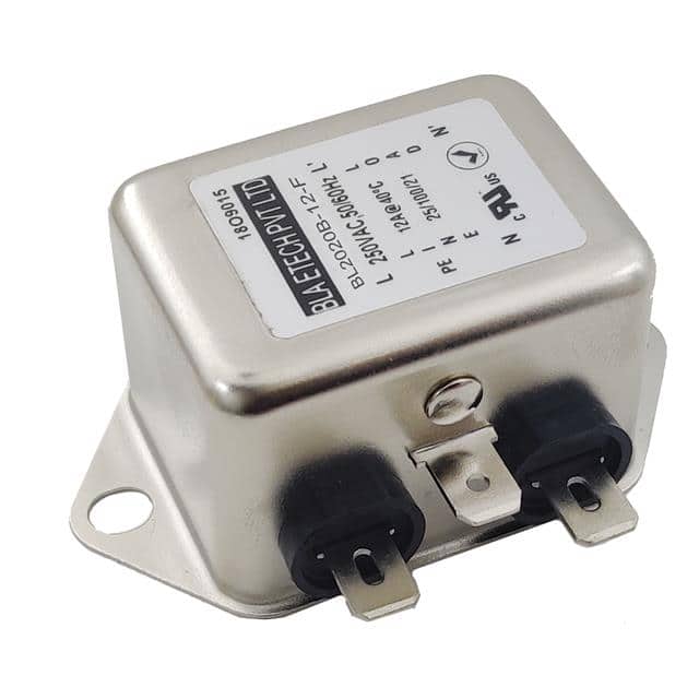 BL2020B-12-F SINGLE PHASE EMC/EMI LINE FILTER
