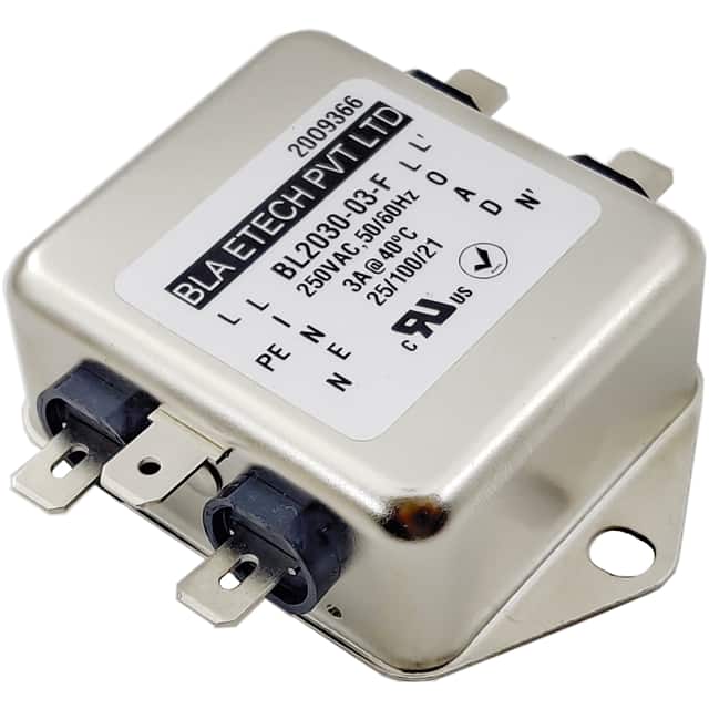 BL2030-3-F SINGLE PHASE EMC/EMI LINE FILTER