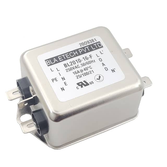 BL2010-16-F SINGLE PHASE EMC/EMI LINE FILTER