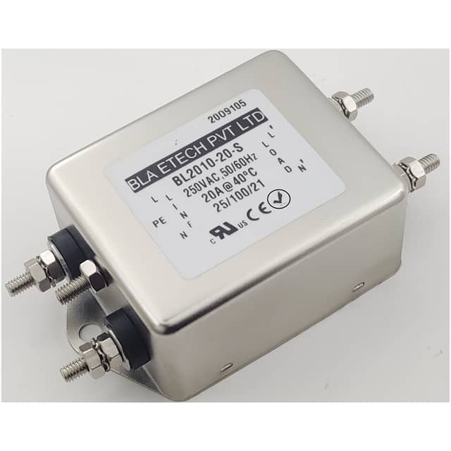 BL2010-20-S SINGLE PHASE EMC/EMI LINE FILTER