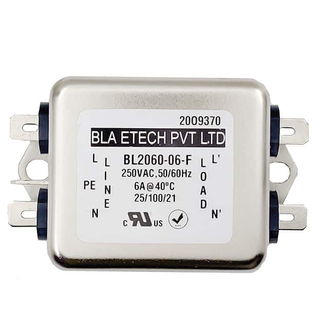 BL2060-6-F SINGLE PHASE EMC/EMI LINE FILTER