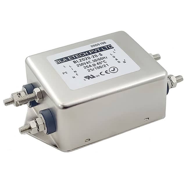BL2020-20-S SINGLE PHASE EMC/EMI LINE FILTER