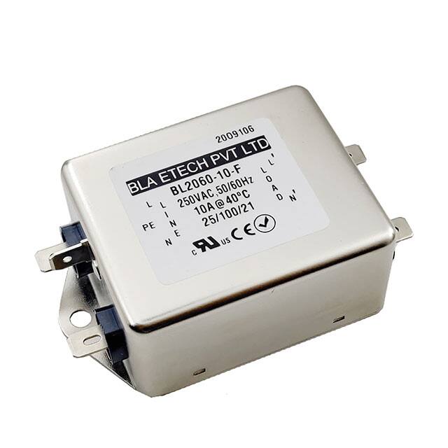 BL2060-10-F SINGLE PHASE EMC/EMI LINE FILTER