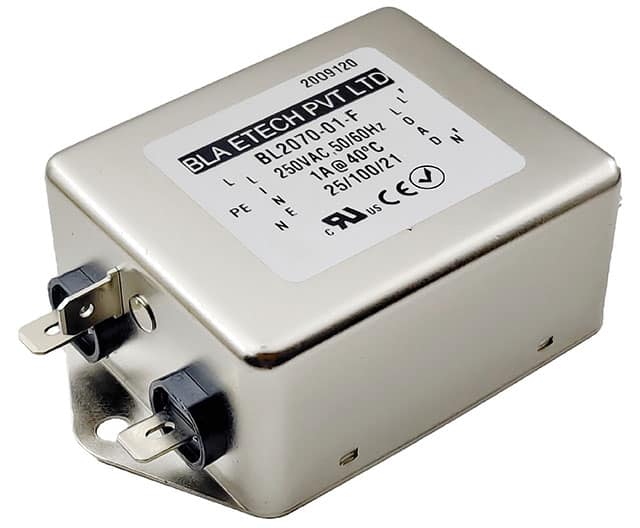 BL2070-1-F SINGLE PHASE EMC/EMI LINE FILTER
