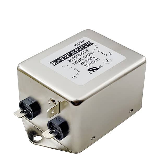 BL2070-3-F SINGLE PHASE EMC/EMI LINE FILTER