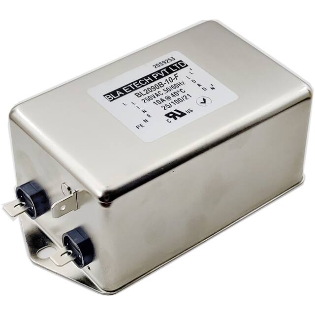 BL2090B-10-F SINGLE PHASE EMC/EMI LINE FILTER
