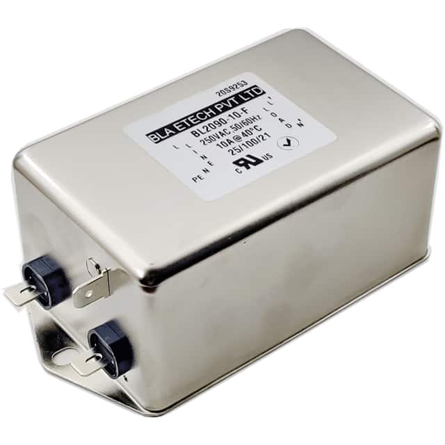 BL2090-10-F SINGLE PHASE EMC/EMI LINE FILTER