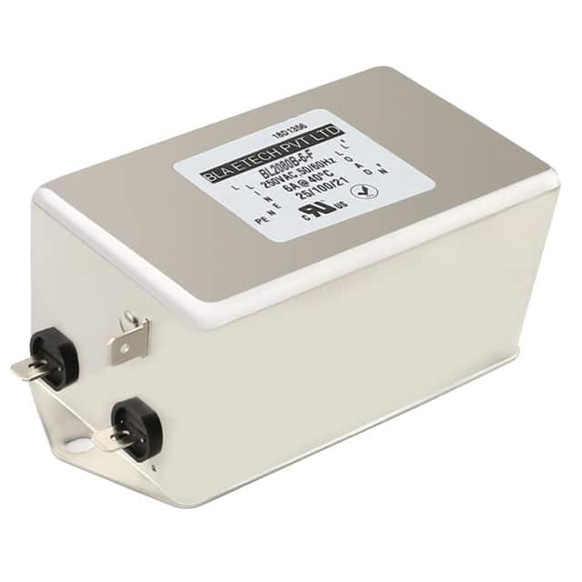 BL2080B-6-F SINGLE PHASE EMC/EMI LINE FILTER