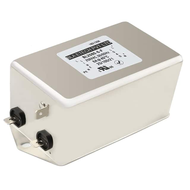 BL2080-6-F SINGLE PHASE EMC/EMI LINE FILTER