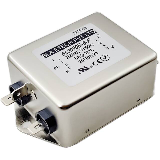 BL2090B-6-F Single Phase EMC/EMI Line Filter