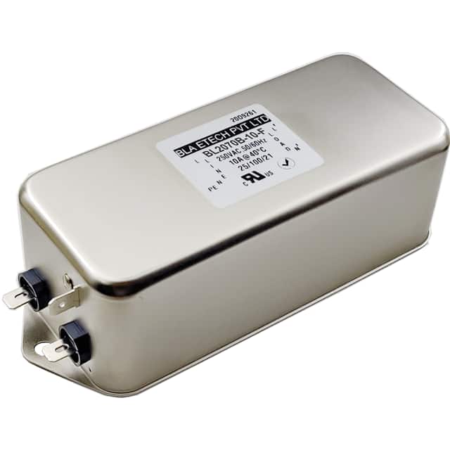 BL2070B-10-F SINGLE PHASE EMC/EMI LINE FILTER