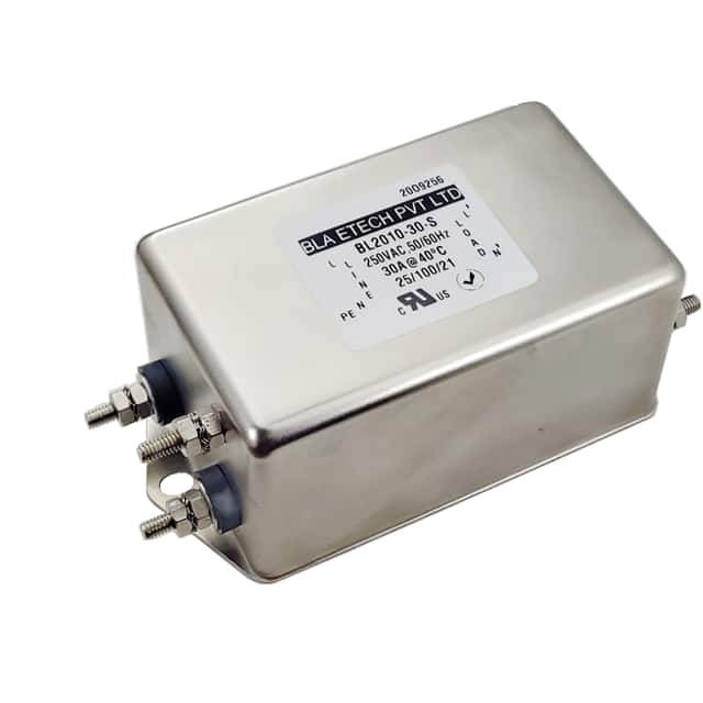 BL2010-30-S SINGLE PHASE EMC/EMI LINE FILTER