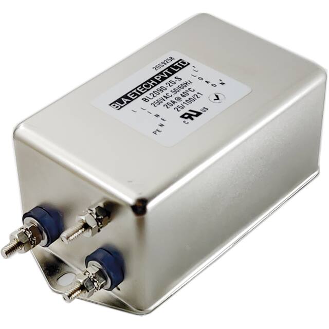 BL2090-20-S SINGLE PHASE EMC/EMI LINE FILTER