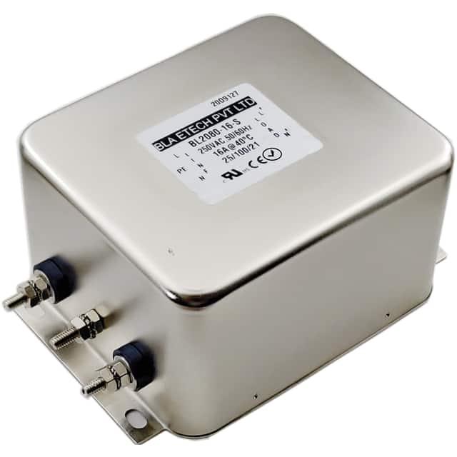 BL2080-16-S SINGLE PHASE EMC/EMI LINE FILTER
