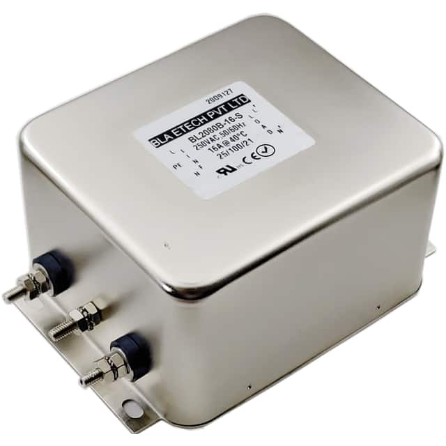 BL2080B-16-S SINGLE PHASE EMC/EMI LINE FILTER