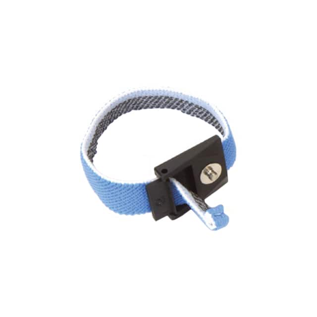 WBB-AFWS ESD WRIST BAND BLUE/WHITE