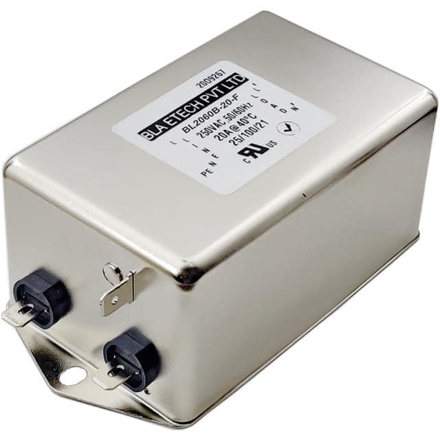 BL2060B-20-F SINGLE PHASE EMC/EMI LINE FILTER