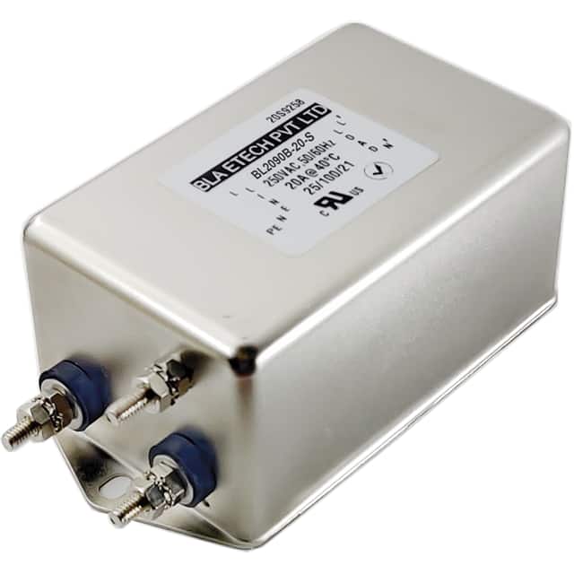 BL2090B-20-S Single Phase EMC/EMI Line Filter