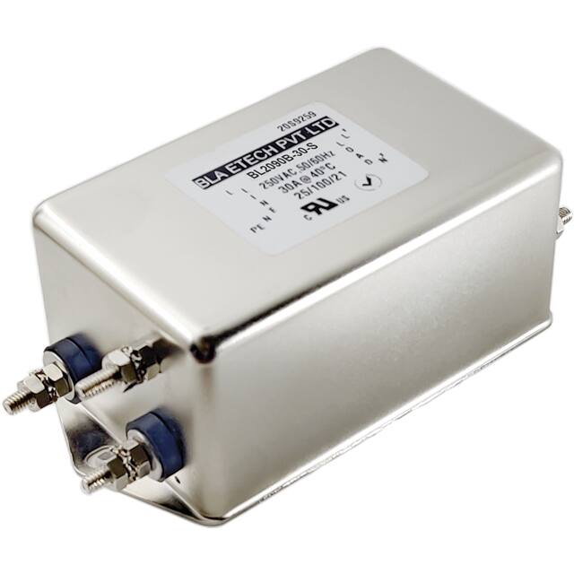 BL2090B-30-S SINGLE PHASE EMC/EMI LINE FILTER