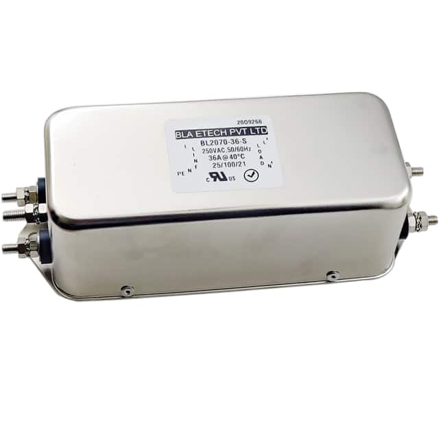 BL2070-36-S SINGLE PHASE EMC/EMI LINE FILTER