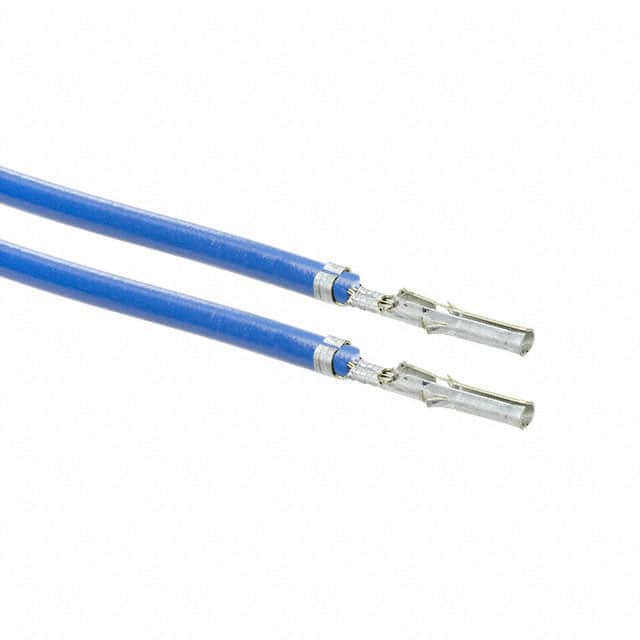 0002061101-04-L0-D 4" PRE-CRIMP A2102 BLUE