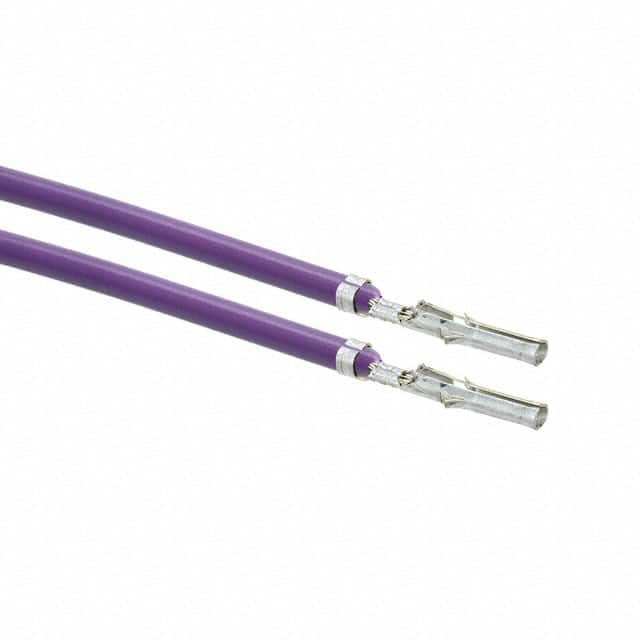 0002061101-12-V0-D 12" PRE-CRIMP A2102 VIOLET