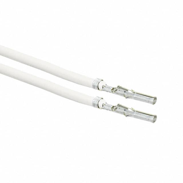 0002061101-12-W0-D 12" PRE-CRIMP A2102 WHITE
