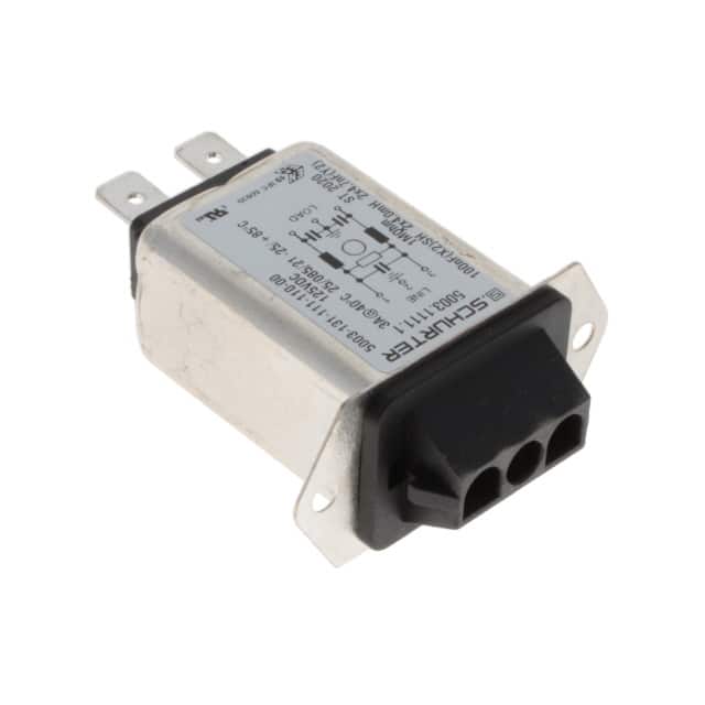 5003.1111.1 PWR ENT RCPT 125VDC 3A PANEL QC