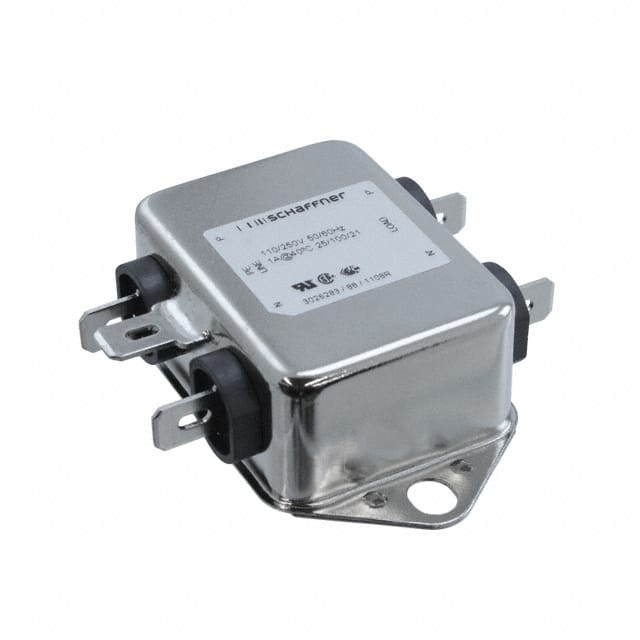 FN610-1-06 LINE FILTER 250VAC 1A CHASS MNT