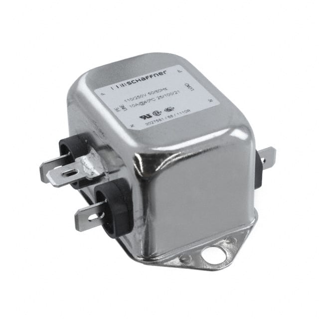 FN610-10-06 LINE FILTER 250VAC 10A CHASS MNT