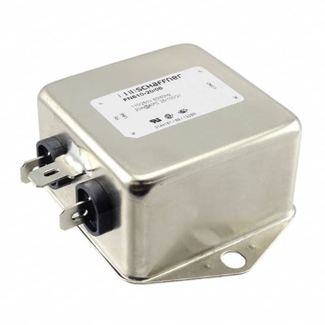 FN610-20-06 LINE FILTER 250VAC 20A CHASS MNT